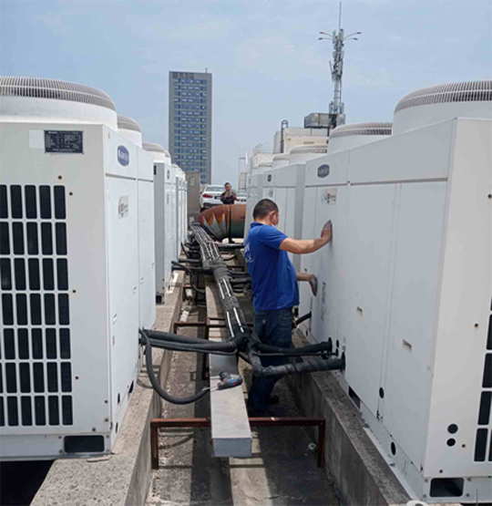 建昌中央空调制热和不制冷系统维修方法